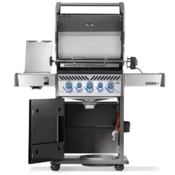 Gasgrill Napoleon Rogue PRO-S 425 RSIB, Schwarz -Camping Förderung gasgrill napoleon rogue pro s 425 mit gussrost accu probe deckelthermometer jetzfire zuendsystem inklusive drehspiess 1000 2 20094