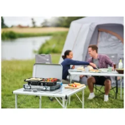 Campingkocher Campingaz Camping Kitchen 2 Grill & Go CV -Camping Förderung gaskocher gasgrill campingaz camping kitchen 2 grill and go cv 1000 17 24718