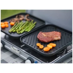 Campingkocher Campingaz Camping Kitchen 2 Grill & Go CV -Camping Förderung grillplatte plancha campingaz gaskocher camping kitchen 2 grill and go cv 1000 9 24718