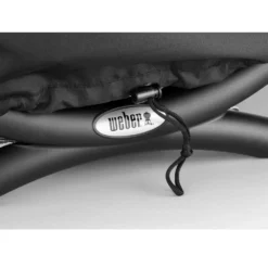Grillschutz Weber Abdeckhaube Standard Für Weber Q 100-/1000-Serie -Camping Förderung grillschutz grillabdeckung weber abdeckhaube standard fuer q 100 1000 zugband befestigungsband 1000 2 12279