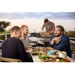 Weber Performer Deluxe GBS Holzkohlegrill 57 Cm -Camping Förderung grosser schwarzer weber performer deluxe gbs 57 cm holzkohlegrill black 1000 4 9450