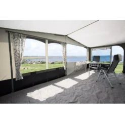 Reisevorzelt DWT Jubilee 40 ALU, Tiefe 240 Cm -Camping Förderung grosses reisevorzelt dwt jubilee 40 fuer wohnwagen und caravan ganzzelt 1000 7 22120