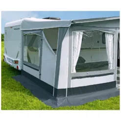 Wohnwagen Ganzzelt Hahn Zelte Lübeck 240 | 28er Alu -Camping Förderung hahn wohnwagenvorzelt luebeck 240 uebergang seitenwand vorderwand 1000 6 27238