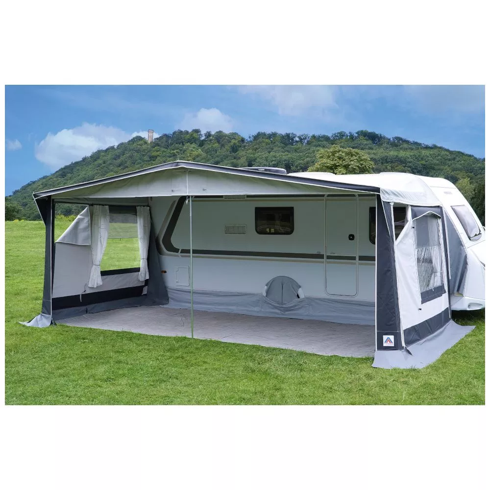 Dauerstand Wohnwagenvorzelt Hahn Zelte Bornholm 240 | 25er Stahl 7 Dauerstand Wohnwagenvorzelt Hahn Zelte Bornholm 240 | 25er Stahl – Bild 7