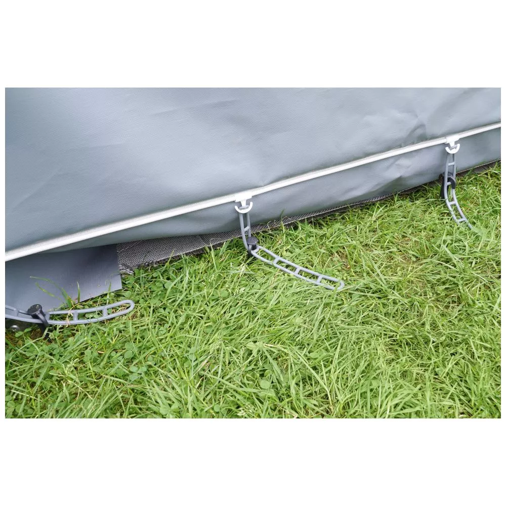 Dauerstand Wohnwagenvorzelt Hahn Zelte Bornholm 240 | 25er Stahl 10 Dauerstand Wohnwagenvorzelt Hahn Zelte Bornholm 240 | 25er Stahl – Bild 10