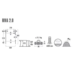 Buszelt High Peak Riva 2.0 -Camping Förderung high peak riva 20 freistehendes campingbusvorzelt buszelt groesse 1000 7 22624