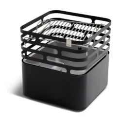 Höfats Feuerkorb CUBE Grill Set, Schwarz