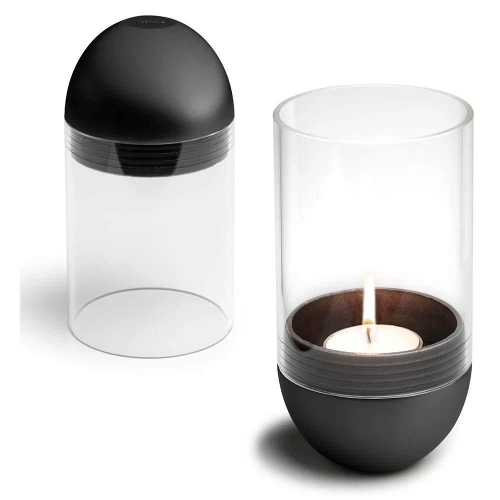 Windlicht Höfats Gravity Candle, Schwarz 1 Windlicht Höfats Gravity Candle, Schwarz