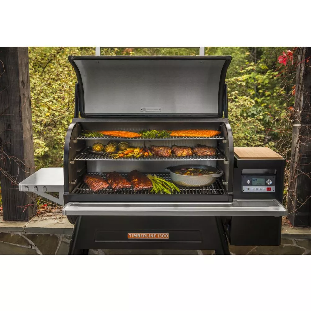Pelletgrill Traeger Timberline 1300, Schwarz | Ausstellungsstück 10 Pelletgrill Traeger Timberline 1300, Schwarz | Ausstellungsstück – Bild 10