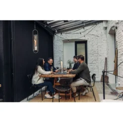 Feuer-Leuchte Höfats SPIN 1200 Hängefeuer. Silber -Camping Förderung indoor outdoor tischfeuer haengefeuer feuerlampe spin 1200 lagerfeueratmosphaere zu hause erschaffen silber 1000 5 27334