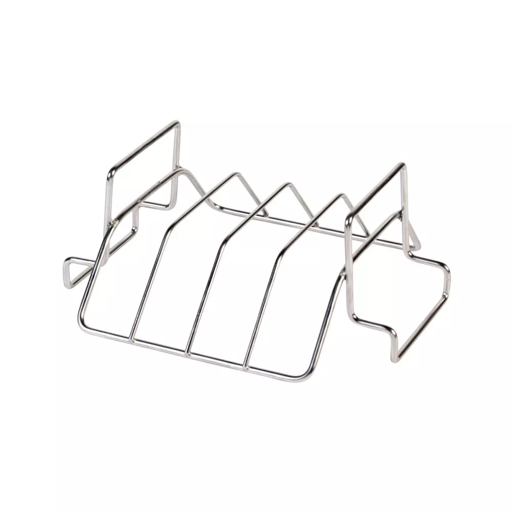 Bratenkorb, Rippenhalter Big Green Egg Ribs & Roasting Rack, Small / Medium 2 Bratenkorb, Rippenhalter Big Green Egg Ribs & Roasting Rack, Small / Medium – Bild 2