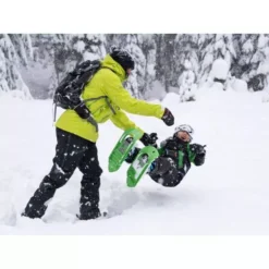 Kinder-Schneeschuhe MSR Tyker, Dino Green -Camping Förderung kinder schneeschuhe msr tyker schneeschuhwanderung 3 18372