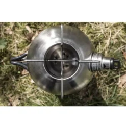 Petromax Edelstahl-Feuerkanne, 0,75 Liter -Camping Förderung kochendes wasser dank doppelwand einfache befeuerung feuerschale inklusive fuesse kippsicherer stand 1000 6 27922