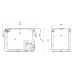 Kompressor-Kühlbox Dometic CoolFreeze CFX3 45 -Camping Förderung kuehlbox dometic coolfreeze cfx3 45 abmessungen campingkuehlbox 1000 8 20548