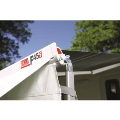 Kurbelmarkise Fiamma F45S 425, Tuch: Royal Grey, Gehäuse: Deep Black -Camping Förderung kurbelmarkise fiamma fiammastore f45s seepblack wandmarkise doppelte kederschiene 1000 5 21397