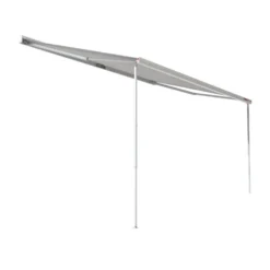 Markise Fiamma F45S 300, Tuch: Royal Blue, Gehäuse: Polar White -Camping Förderung kurbelmarkise sonnenmarkise fiamma fiammastore f45s sonnenstore zur wandmontage weiss grau 1000 2 17842