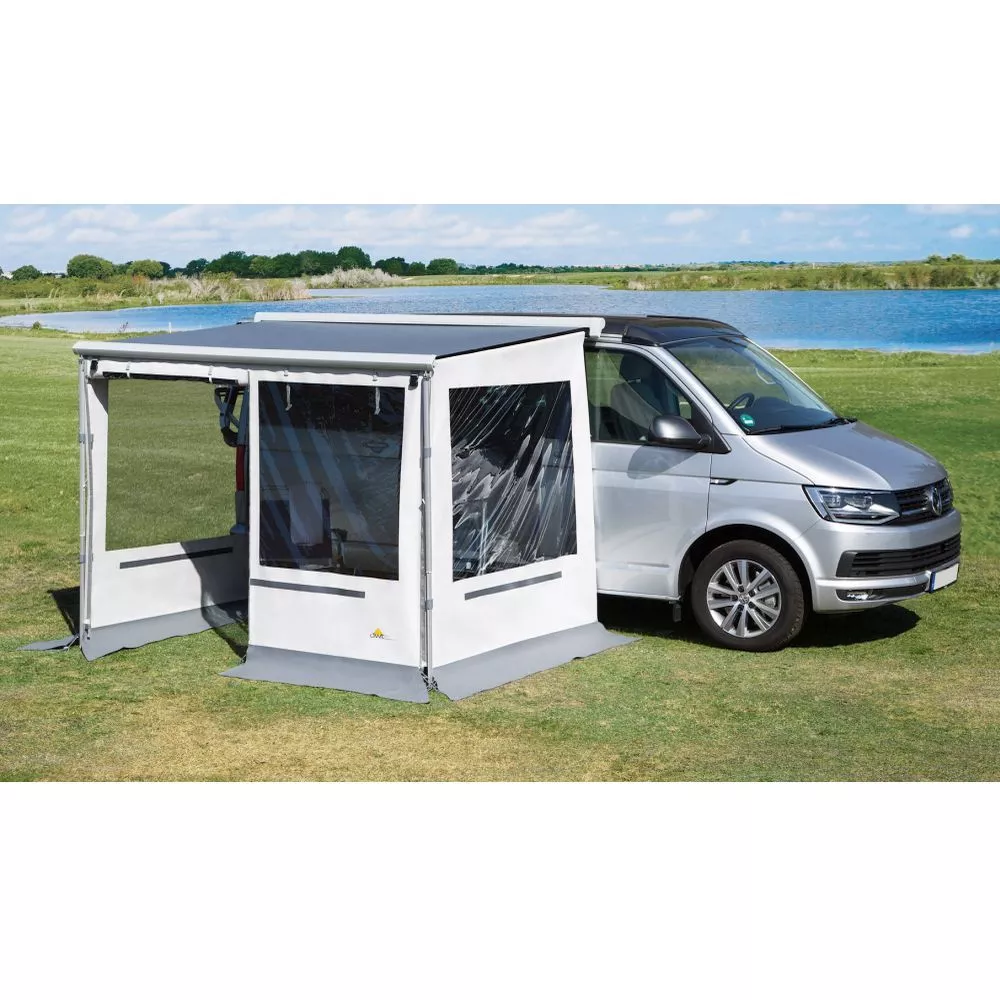 Markisen-Seitenwand DWT Rain Outside Für Campingbusse 5 Markisen-Seitenwand DWT Rain Outside Für Campingbusse – Bild 5