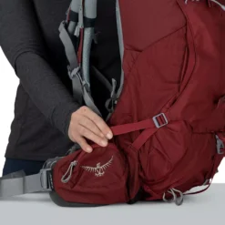 Trekkingrucksack Osprey Ariel 55 WXS/S, Claret Red 33 Trekkingrucksack Osprey Ariel 55 WXS/S, Claret Red -Camping Förderung merhtagestourenrucksack damenrucksack osprey ariel 55 wxs s 1000 14 22205