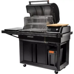 Holzpelletgrill Traeger Timberline INT, Schwarz -Camping Förderung mod fire even flow hitzeschild traeger grillen drei ebene timberline int 1000 7 24575