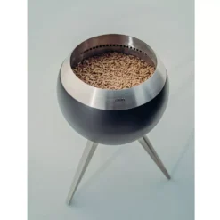 Feuerkorb Höfats Feuerschale MOON 45 Mit Hohem Fuss -Camping Förderung moon 45 feuerschale hoefats mit pellets anzuenden leicht zu reinigen 1000 7 26237