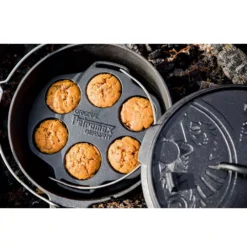 Petromax Gusseisen Muffinform -Camping Förderung muffins backen im petromax dutch oven ft6 ft9 mit muffinform aus gusseisen 1000 5 25993