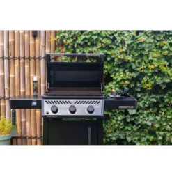 Gasgrill Napoleon Plancha Grill Freestyle 24 -Camping Förderung napleon freestyle 24 plancha grillstation mit fettauffangwanne elektrozuendung flaschenoeffner besteckhaken 1000 9 28325