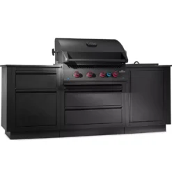 Outdoorküche Napoleon OASIS Compact 105 Mit BIG32-1 Und Einbau Sizzle Zone, Mattschwarz -Camping Förderung napoleon buil in oztdoor kitchen oasis compact 105 mattschwarz mit big32 einbaugrill einbau sizzle zone mit kuechenrollenhalter 1000 2 28162