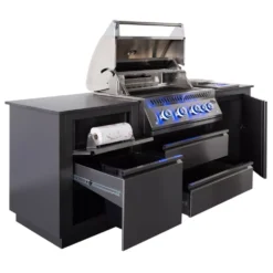 Outdoorküche Napoleon OASIS Compact 105 Mit BIG32-1 Und Einbau Sizzle Zone -Camping Förderung napoleon edelstahl einbaukueche outdoor kitchen kuechenrollen und muelleimerschrank 2 schubladen multifunktionsschrank 1000 4 26115