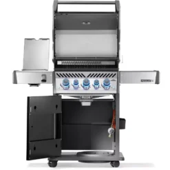 Gasgrill Napoleon Rogue PRO-S 425 RSIB, Schwarz -Camping Förderung napoleon rogue pro s 425 deckelthermometer accu probe sizzle zone wave grillrost gusseisen 1000 4 20094