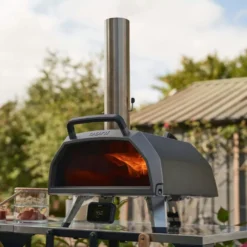 Multi-Brennstoff Outdoor Pizzaofen Ooni Karu 2 Pro Multi-Fuel Pizza Oven -Camping Förderung ooni multibrennstoff outdoor pizzaofen karu 2 pro 500 grad temperatur digitale temperaturueberwachung bluetooth 1000 6 25038
