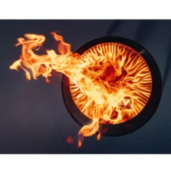 Feuerkorb Höfats Feuerschale MOON 45 Mit Hohem Fuss -Camping Förderung outdoor feuerschale hoefats moon45 schwarzer feuerkorb mit hohem durchmeser 45cm aufgebaut 75cm hoch 1000 3 26237