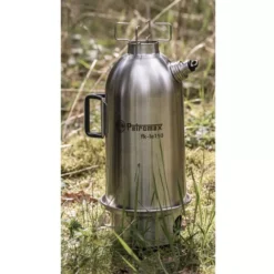 Petromax Edelstahl-Feuerkanne, 0,75 Liter -Camping Förderung outdoor wasserkocher campingkocher petromax feuerkanne mit dampfpfeife zum aufschrauben feuerschale 1000 7 27922