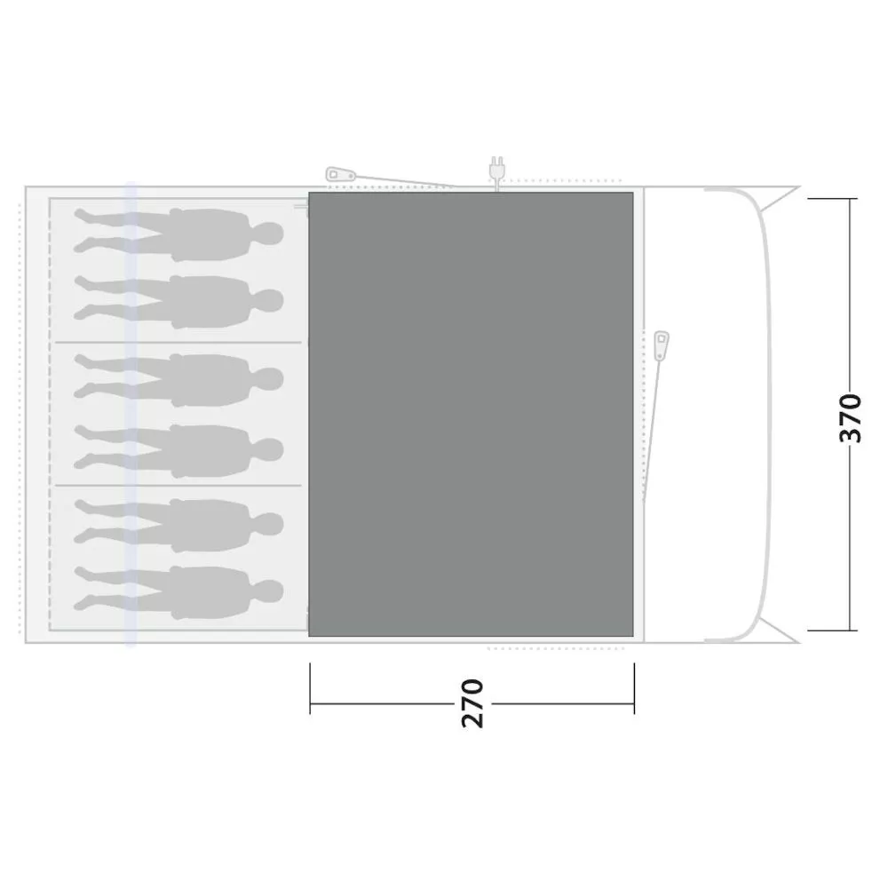 Teppich Outwell Cozy Carpet Denver 6 2 Teppich Outwell Cozy Carpet Denver 6 – Bild 2