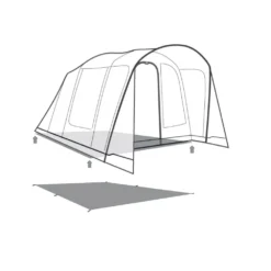 Unterlage Outwell Footprint Michigan 4 Air 5 Unterlage Outwell Footprint Michigan 4 Air -Camping Förderung outwell michigan 4 air footprint skizze unterlage familien camping zelt 2 27516