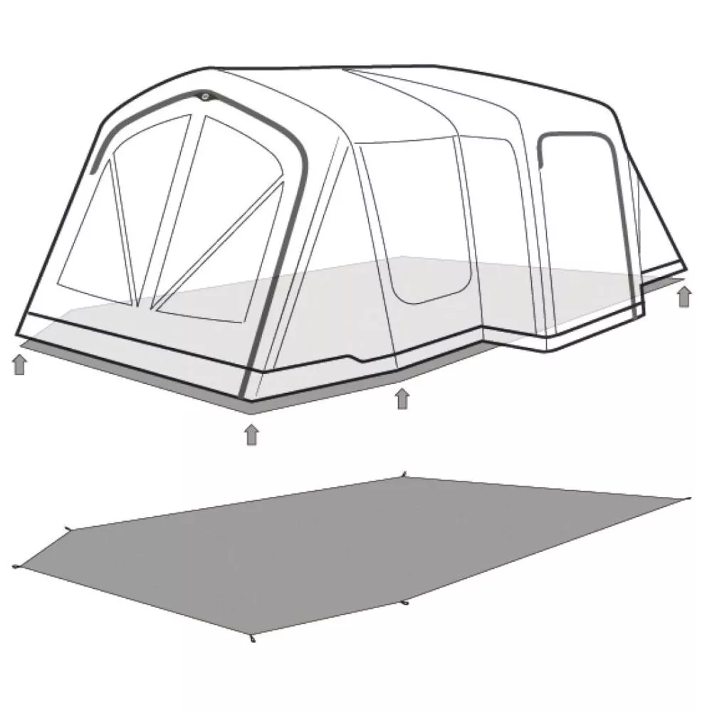 Unterlage Outwell Footprint Montana 6 Air 3 Unterlage Outwell Footprint Montana 6 Air – Bild 3