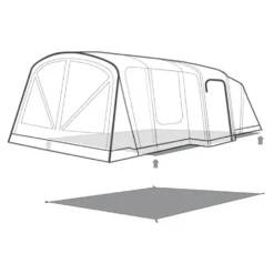 Unterlage Outwell Footprint Vermont 7 Air 5 Unterlage Outwell Footprint Vermont 7 Air -Camping Förderung outwell vermont 7 air footprint skizze unterlage familien camping zelt 2 27544