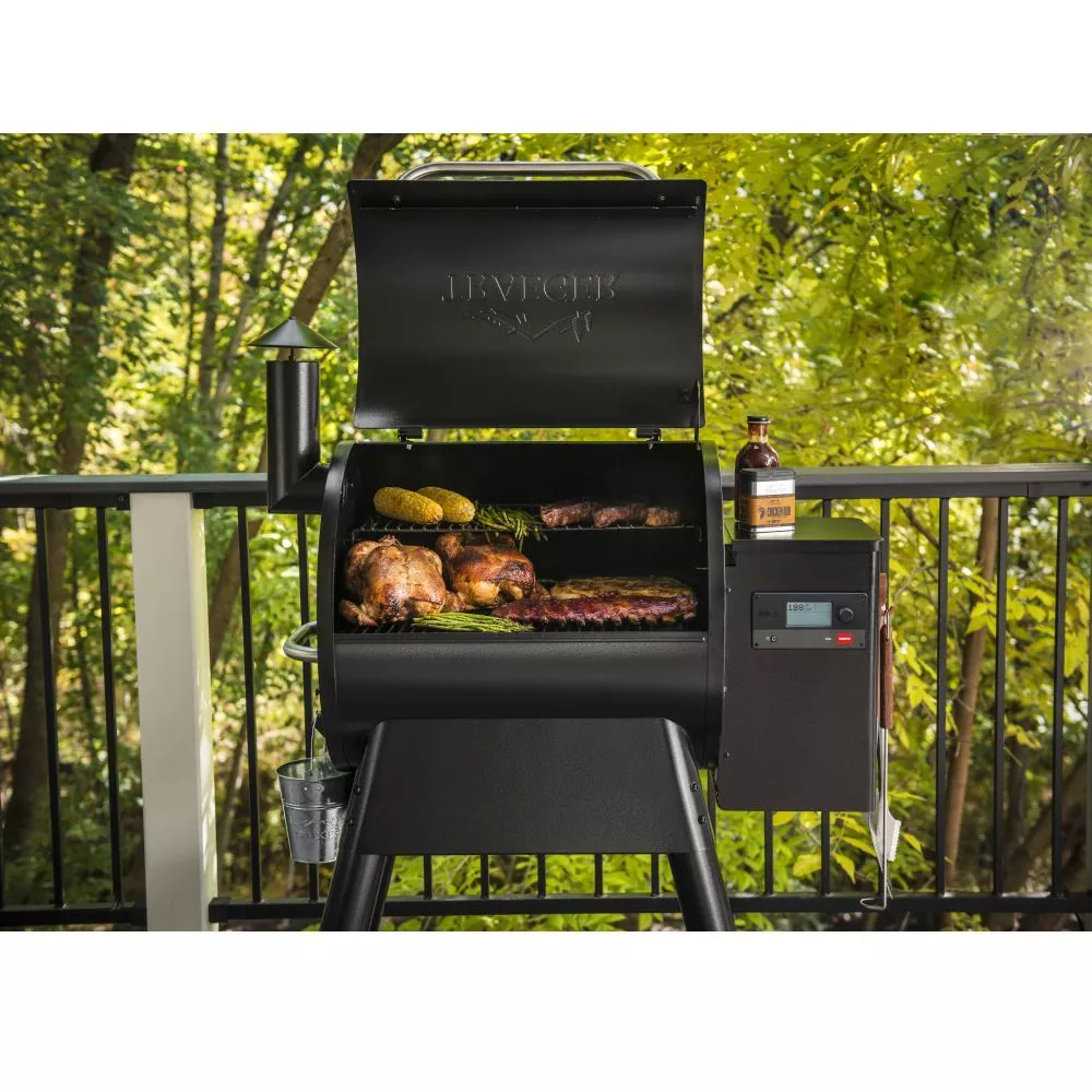 Pelletgrill Traeger PRO D2 575, Schwarz 11 Pelletgrill Traeger PRO D2 575, Schwarz – Bild 11