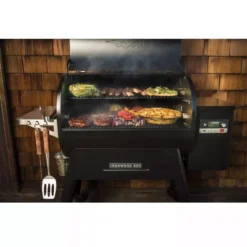 Pellet-Smoker Traeger Ironwood 885 International + Pelletsensor Inklusive Meater Plus -Camping Förderung pellet smoker traeger ironwood 885 pelletgrill schwarz offen 1000 3 26280