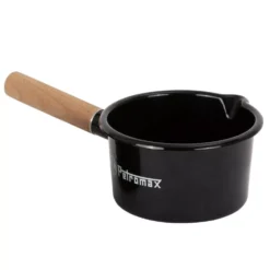 Petromax Emaille-Stieltopf, Schwarz, 1 Liter