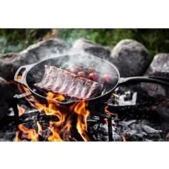 Petromax Grill-Feuerpfanne Gp30 Mit Stiel, Ø 30 Cm -Camping Förderung petromax grill feuerpfanne gusseisenpfanne mit stielgriff 1000 4 27838