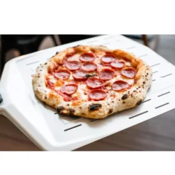 Pizzaschaufel Ooni 12 Pizzaschieber, Perforiert -Camping Förderung pizzaschaufel mit abgeschraegtem rand ooni 12 pizza peel 1000 2 25069