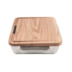 Ooni Ofenform Inklusive Schneidebrett Und Grillrost, Large -Camping Förderung pofemform mit schneidebrett abnehmbarer silikonverschluss zum einfachen ablassen des bratensaftes ooni zubehoer 1000 4 27314