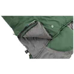 Wendeschlafsack Outwell Contour Lux XL Grün | Reissverschluss Links -Camping Förderung praktische innentasche outwell contour lux xl green gruener campingschlafsack 1000 5 27592