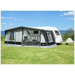 Wohnwagen Reisezelt DWT Prime Air II -Camping Förderung rechte vorderwand abgenommen dwt wohnwagenvorzelt prime air ii 1000 3 27663