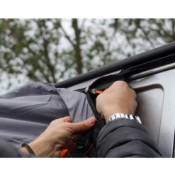 Busvorzelt Eurotrail Ancona Air -Camping Förderung reissverschluss keder airtube aufblasbares freistehendes busvorzelt eurotrail ancona air buszelt dunkelgrau schwarz 1000 2 22024