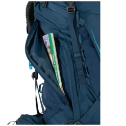 Trekkingrucksack Osprey Kestrel 48 S/M, Atlas Blue 15 Trekkingrucksack Osprey Kestrel 48 S/M, Atlas Blue -Camping Förderung reissverschlussfach ueber volle rucksacklaenge kestrel 48 s m osprey herren rucksack 1000 7 25008