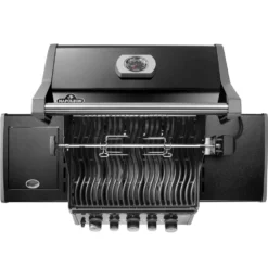 Gasgrill Napoleon Rogue 425 RSIB, Schwarz -Camping Förderung rogue 425 napoleon gasgrill seitenbrenner wave grillrost drehspiess 1000 7 27611