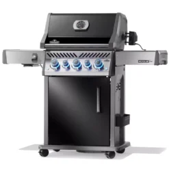 Gasgrill Napoleon Rogue PRO-S 425 RSIB, Schwarz -Camping Förderung rogue pro s 425 inklusive drehspiess sizzle zone seitentisch abklappbar wave grillrost 1000 7 20094