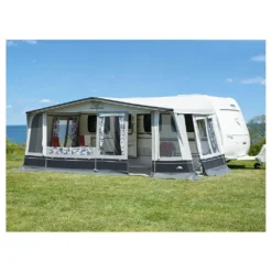 Wohnwagenvorzelt Dwt Zelte Domino 250 | 25er Stahl -Camping Förderung saisoncamping vorzelt wohnwagen dwt zelte domino verandaeffekt 1000 3 27073