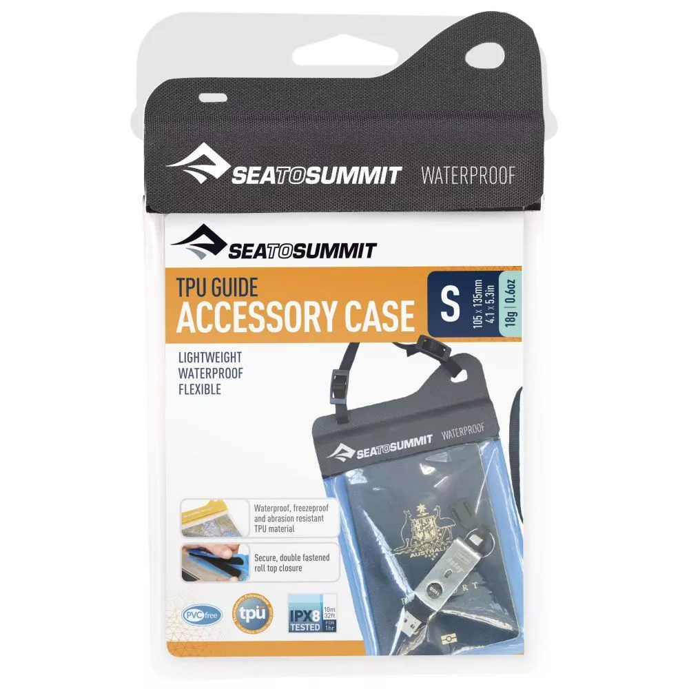Schutzhülle Sea To Summit TPU Guide Accessory Case Small, Black 1 Schutzhülle Sea To Summit TPU Guide Accessory Case Small, Black